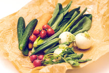 画像をギャラリービューアに読み込む, はなマのぬかどこ定期便野菜セット